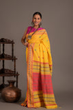 Assam khadi  weave handloom sarees with blouse.
