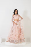 ETHEREAL ELEGANCE LEHENGA SET WITH LUXURIOUS FABRICS