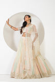 HEAVY EMBELLISHED LEHENGA SET WITH CLASSIC DESIGN AND INTRICATE EMBROIDERY