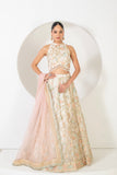 FESTIVE FRENZY LEHENGA SET WITH INTRICATE PATTERN AND EMBROIDERY