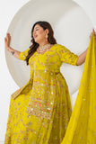 GLAMOROUS GATHERING LEHENGA SET WITH CONTEMPORARY FLAIR