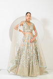 FASHIONABLE FUSION LEHENGA SET WITH TIMELESS ELEGANCE