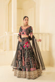 HEAVY EMBELLISHED LEHENGA SET WITH CLASSIC DESIGN AND INTRICATE EMBROIDERY