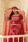 HERITAGE HUE LEHENGA SET WITH CRAFTED EMBROIDERY