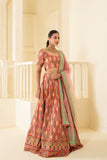 LUXURIOUS EMBROIDERED LEHENGA SET WITH IMPECCABLE CRAFTMANSHIP