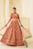 LUXURIOUS EMBROIDERED LEHENGA SET WITH IMPECCABLE CRAFTMANSHIP