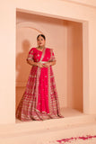 FESTIVE FUSION LEHENGA SET WITH INTRICATE EMBROIDERY