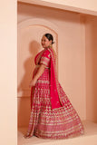 FESTIVE FUSION LEHENGA SET WITH INTRICATE EMBROIDERY