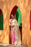 Festive Glow with Elegant Border Saree