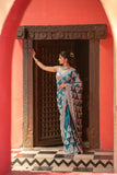 Ocean Gleam Saree