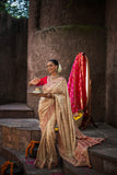 Timeless Grace Embroidered Saree