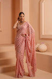 Timeless elegant saree with glamour touch