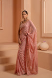 Timeless elegant saree with glamour touch