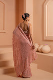 Timeless elegant saree with glamour touch