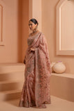 Regal royal saree with modern elegance