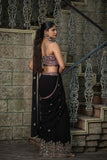 Shadow Luxe Embellished Saree