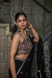 Shadow Luxe Embellished Saree