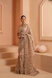 Aurora bloom saree with beautiful handicraft designs