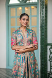 Divine Pichwai Embroidered Shrug Set
