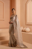 Paisely paradise saree with intricate paisely designs