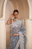 Delicate Artistry Embroidered Saree