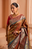 Bridal bliss saree with rich cultural heritage