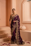 Royal renaissance saree with classic ,regal designs