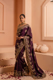 Royal renaissance saree with classic ,regal designs