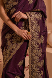 Royal renaissance saree with classic ,regal designs