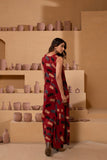 All time wear Pure Cotton Jumpsuit in Designer Ajrakh handblock print .