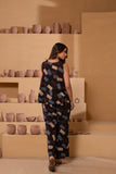 All time wear Pure Cotton Jumpsuit in Designer Ajrakh handblock print .