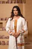 Elegant embroidered 3 piece suit  with Timeless Sophistication