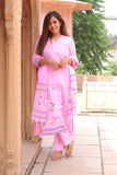 Fine Jamdani Pristine Dupatta Suits.