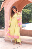 Fine Jamdani Pristine Dupatta Suits AM 37