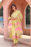 Fine Jamdani Pristine Dupatta Suits AM 37