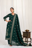 Fine Cotton Jamdani Motif Dupatta Suit.