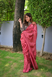 Handloom Saree with running blouse