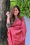 Handloom Saree with running blouse