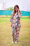 BUTTER SOFT RAYON PRINTED CO-ORD SET